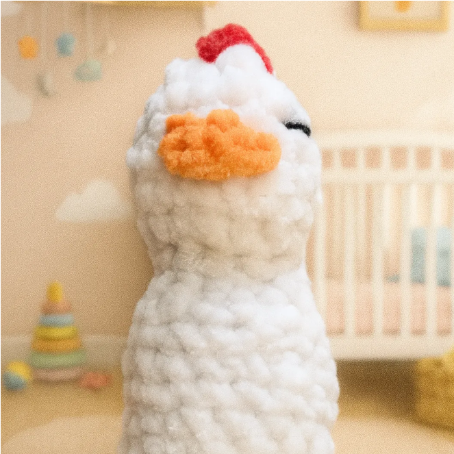 Crocheted Farm Animals Rattles