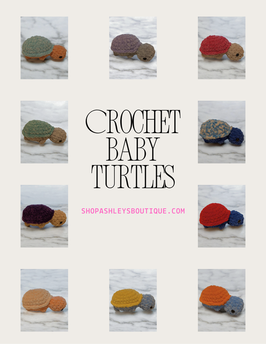 Crochet Baby Turtles
