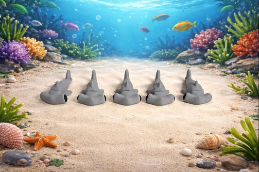 Hammerhead Shark | Ocean-Inspired Shark Desk Decor | Shark Lover Gift | Nautical Shelf Accent | Sea Life Display Piece