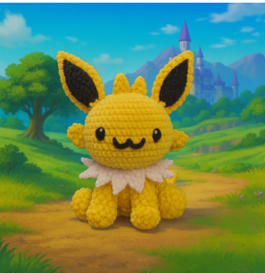 Crocheted Jolteon