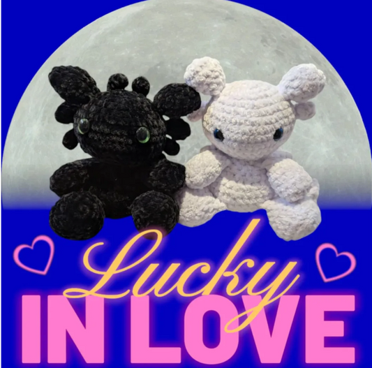 Crochet Light & Night Fury Duo