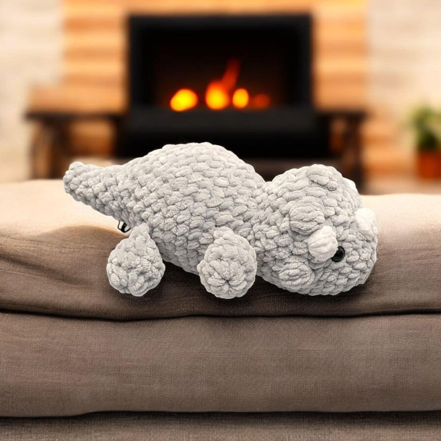 Crochet Small Triceratops