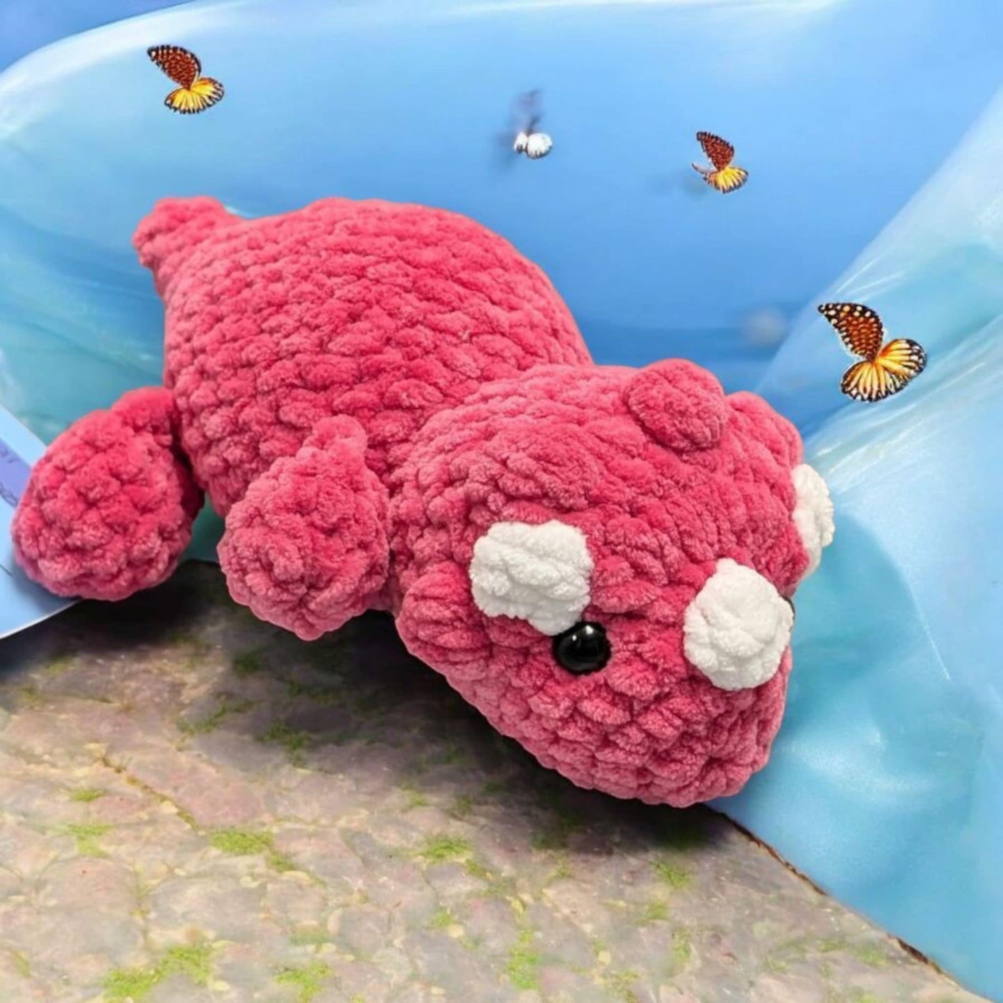 Crochet Small Triceratops