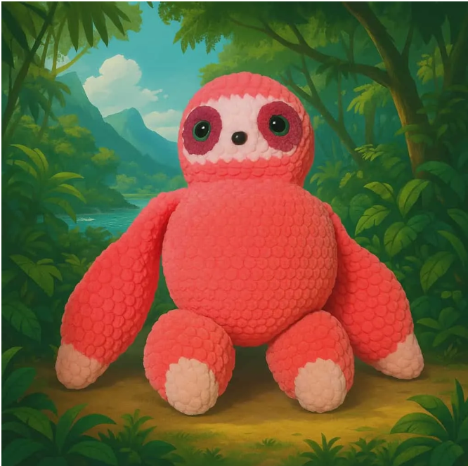 Crochet Stella the Sloth