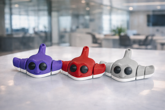 Articulated Stingray Collectible – Flexible Ocean Ray Desk Toy, Sensory Fidget, Nautical Gift Decor