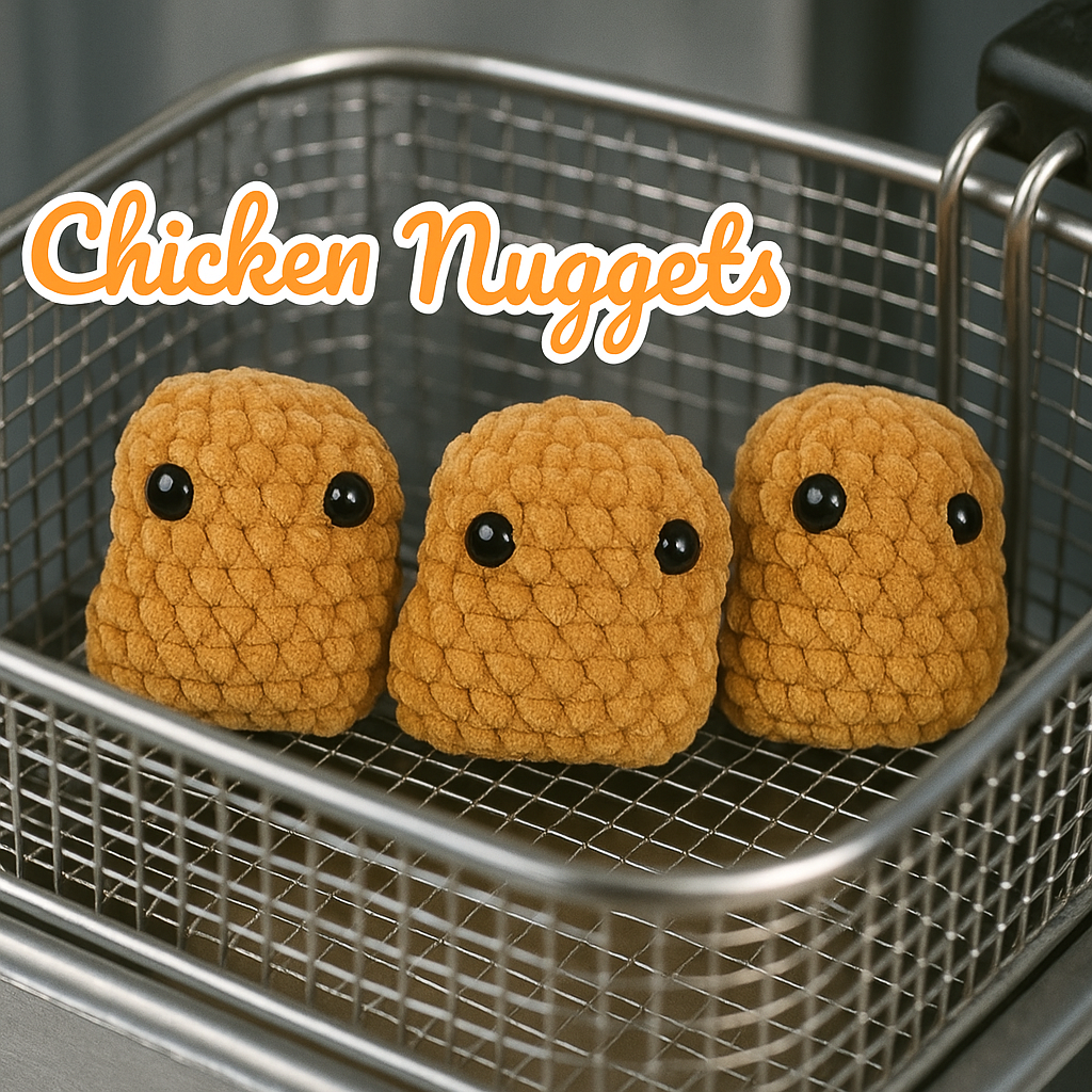 Crochet Chicken Nuggets