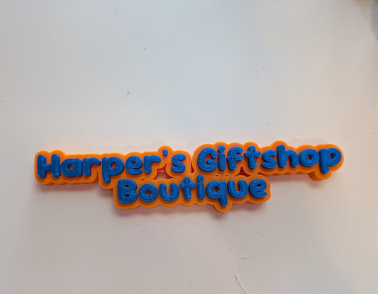 ✨Custom 3D Printed Multi-Color Name Plate