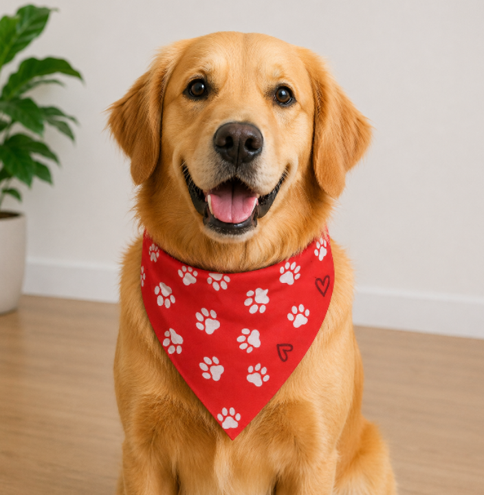 Over-the-Collar Dog Bandana | Handmade Pet Accessory